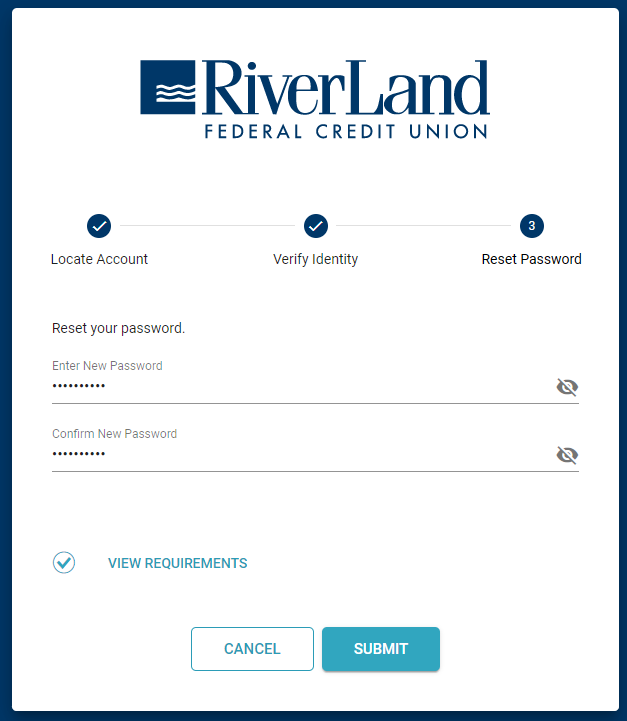 Reset Password